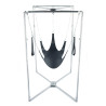 Kit Sling Cuir 5 Points Noir Armature Grise