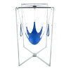 Kit Sling Cuir 5 Points Bleu Armature Grise