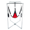 Kit Sling Tissu Triangle Rouge-Noir Armature Grise