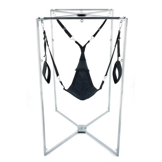 Kit Sling Tissu Triangle Noir Armature Grise