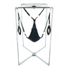 Kit Sling Tissu Triangle Noir Armature Grise