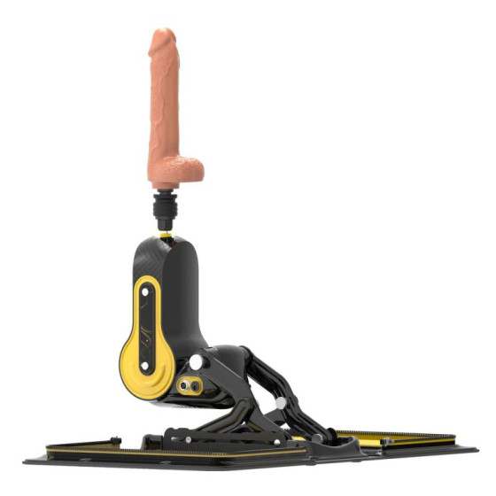 Sex Machine portable Fuck Bag Jaune avec valisette