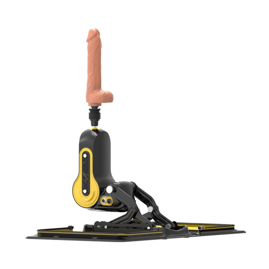 Sex Machine portable Fuck Bag Jaune avec valisette