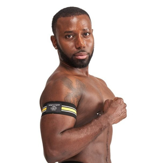 Brassards Biceps Urban Club Jaune x2