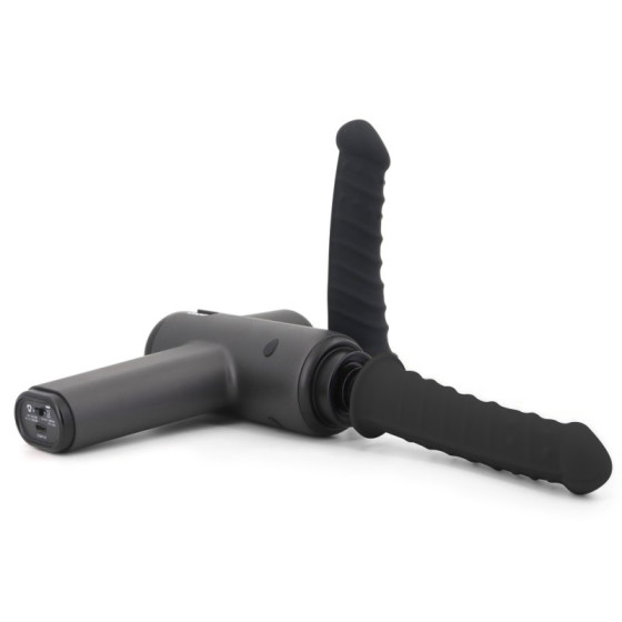 Embout Gode LINEO pour Pistolet de massage 13 x 3.5cm