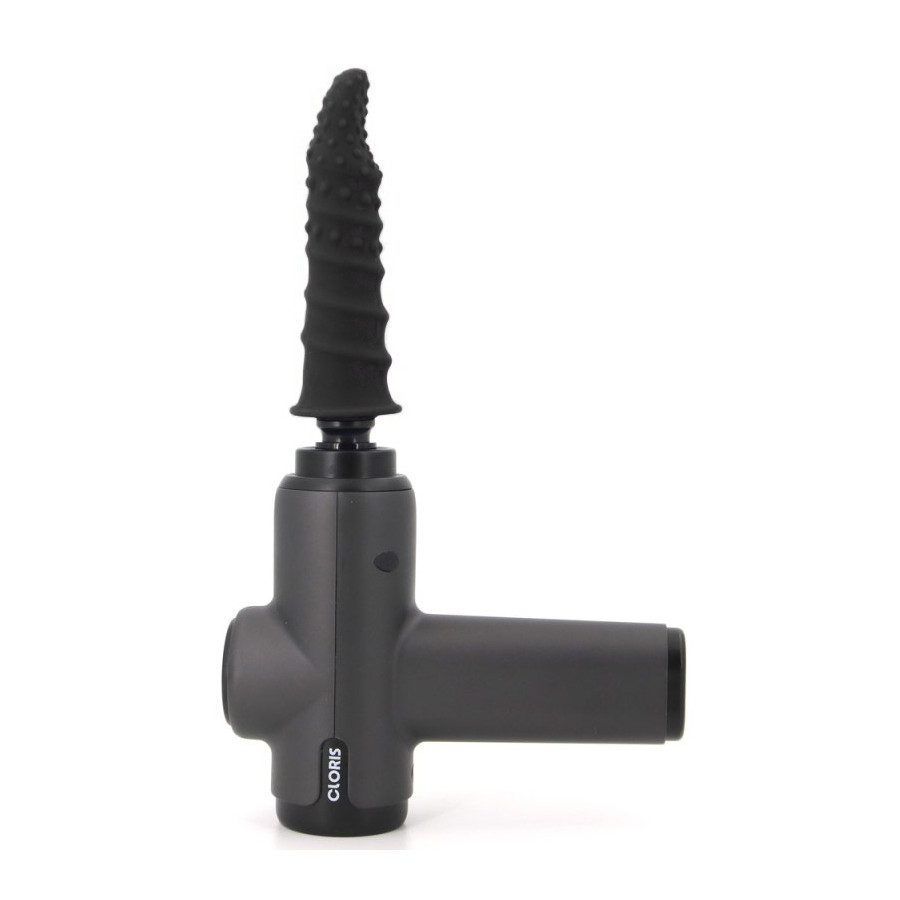 Embout Gode Tonglo pour Pistolet de massage 13 x 3.7cm