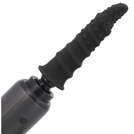 Embout Gode Tonglo pour Pistolet de massage 13 x 3.7cm