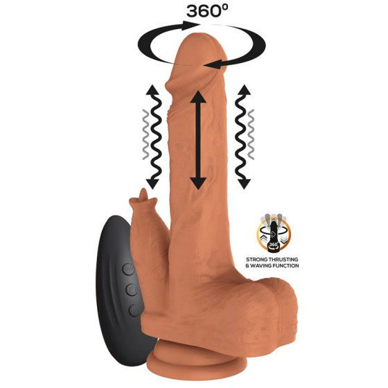 Gode Va-et-Vient Vibrant Quintus 17 x 4cm