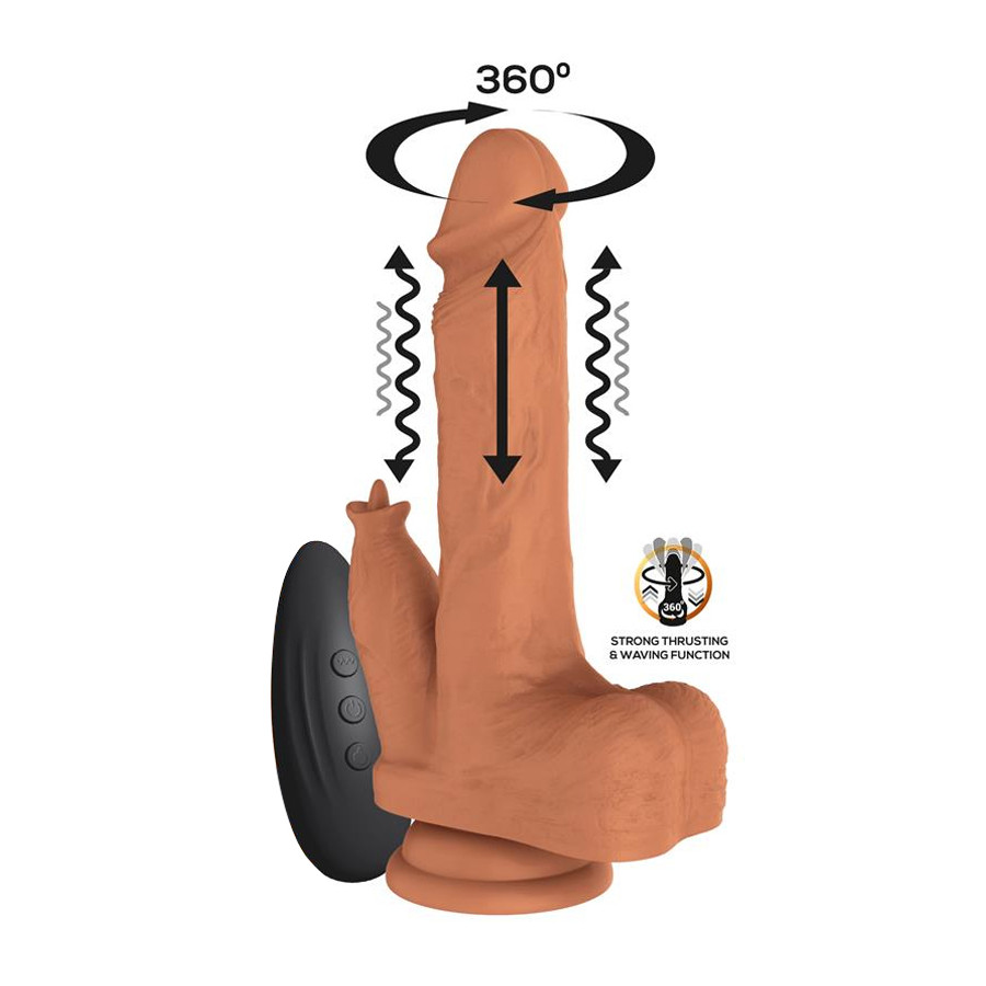 Gode Va-et-Vient Vibrant Quintus 17 x 4cm