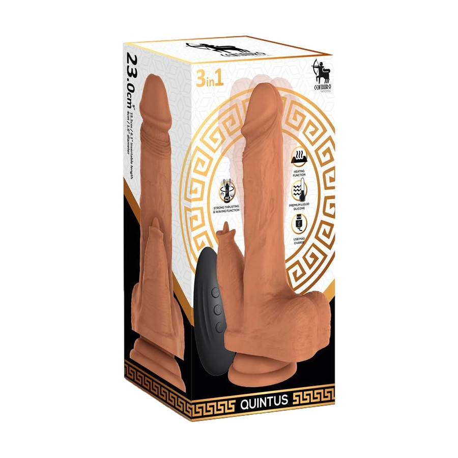 Gode Va-et-Vient Vibrant Quintus 17 x 4cm