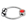 Anneau de gland Royring Bijou Rouge