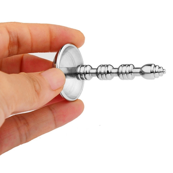 Plug Pénis Électro Acier Shockstain M 6cm - Diamètre 8mm