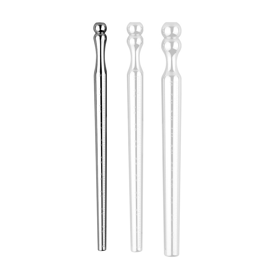 Plug d'urètre percé Holl Dilator S 11 cm - Diamètre 5-8mm
