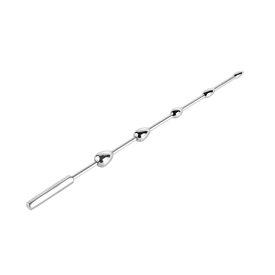 Tige d'urètre en métal Brano S 22 cm - Diamètre 6 à 14mm