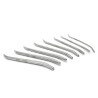 Kit de 8 Tiges d'urètre end Curve 14 cm - Diamètres 4 à 13mm 