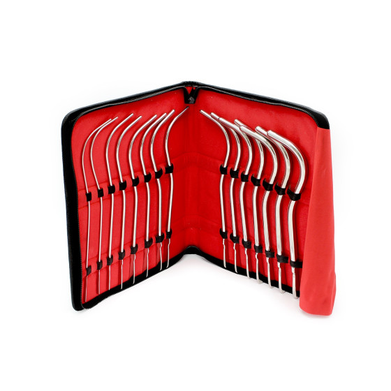 Pack de 15 Tiges d'urètre Full Dilator 2 à 12mm