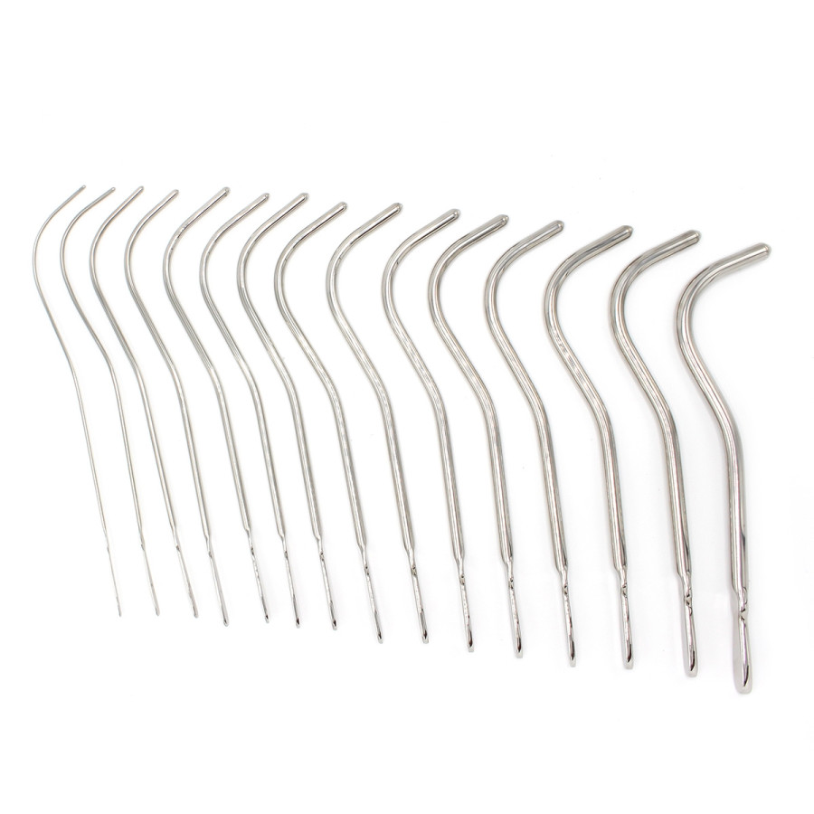 Pack de 15 Tiges d'urètre Full Dilator 2 à 12mm