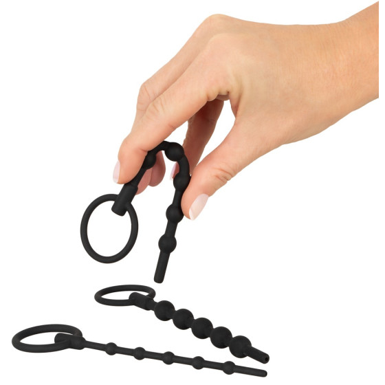 Kit de 3 Tiges d'urètre Training 12 cm - Diamètre 7 à 12mm