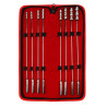 Pack 8 Tiges d'urètre Beadund 23 cm - Diamètre 7 à 14mm