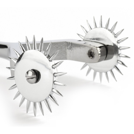 Double roue à picots Twin Wartenberg 17cm