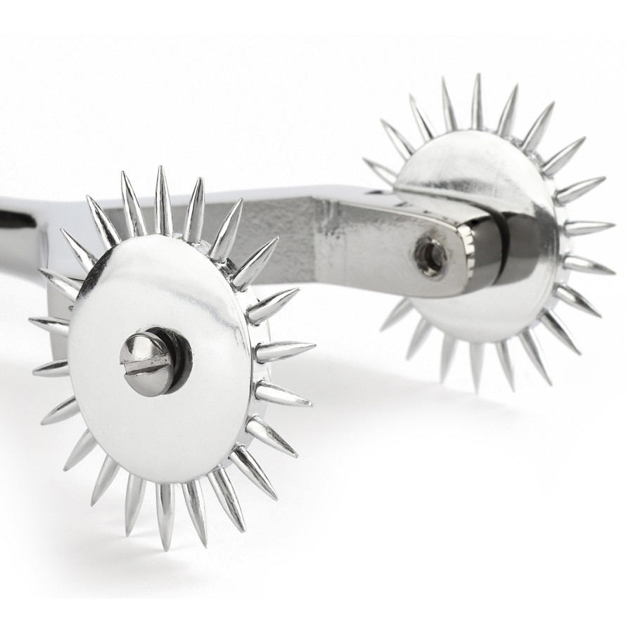 Double roue à picots Twin Wartenberg 17cm