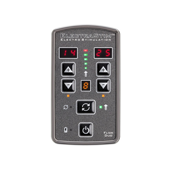 Contrôleur d'électrostimulation ElectraStim Flick Duo 25 intensités