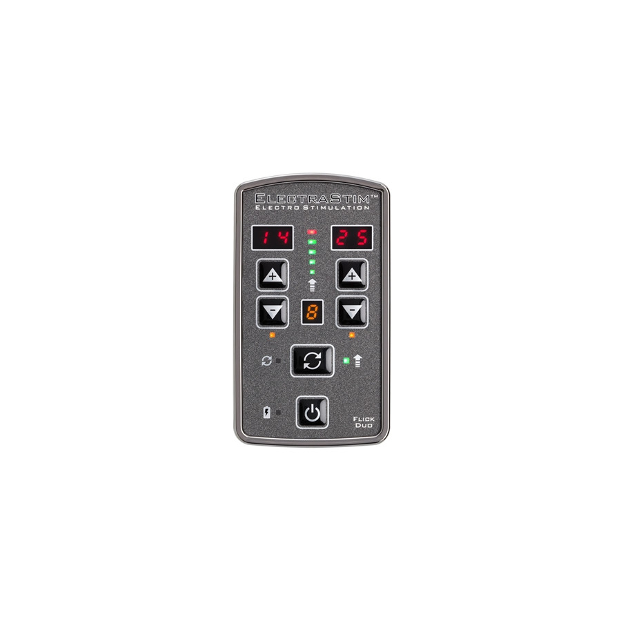 Contrôleur d'électrostimulation ElectraStim Flick Duo 25 intensités