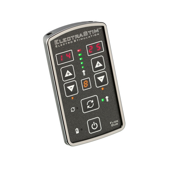 Contrôleur d'électrostimulation ElectraStim Flick Duo 25 intensités