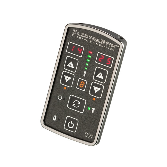 Contrôleur d'électrostimulation ElectraStim Flick Duo 25 intensités