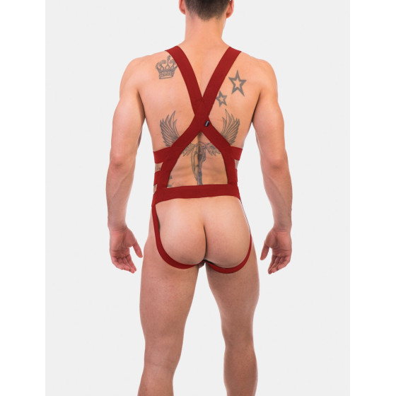 Harnais élastique ELON Rouge