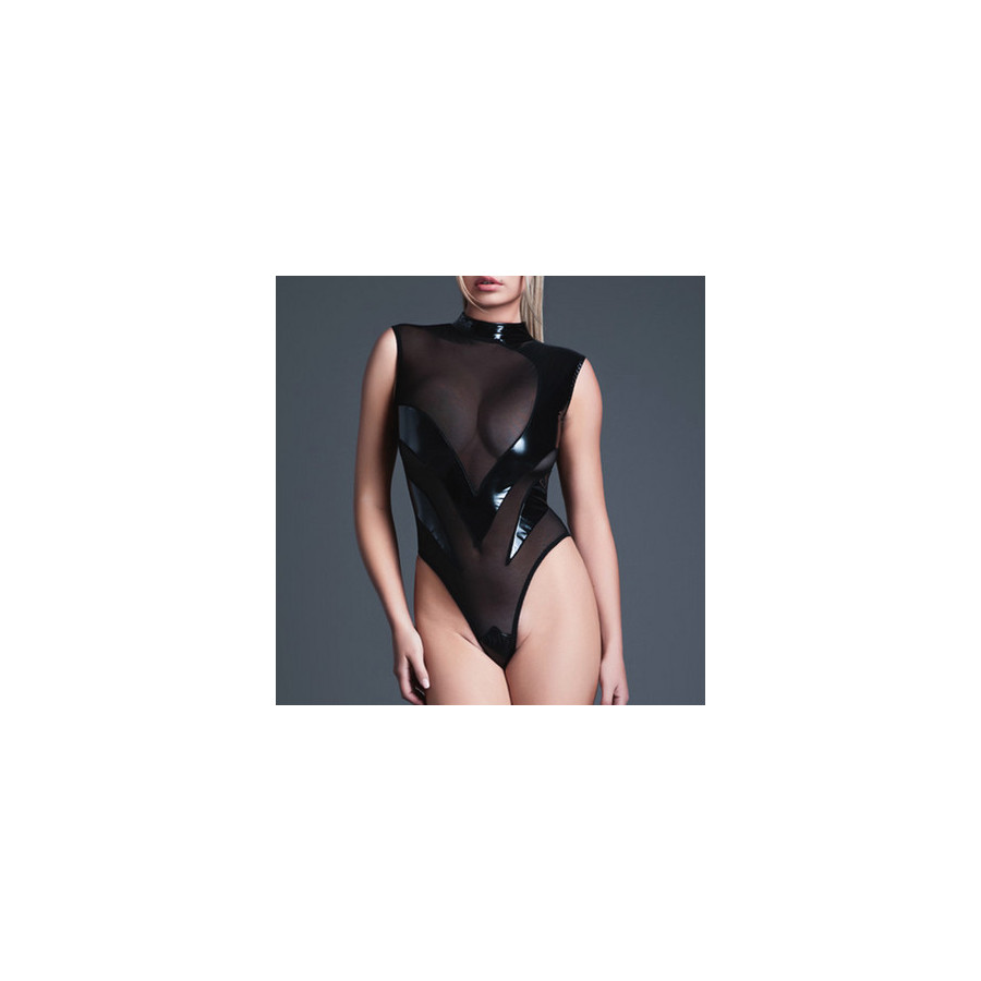 Body Échancré Femme Fatale Noir