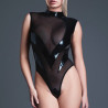Body Échancré Femme Fatale Noir