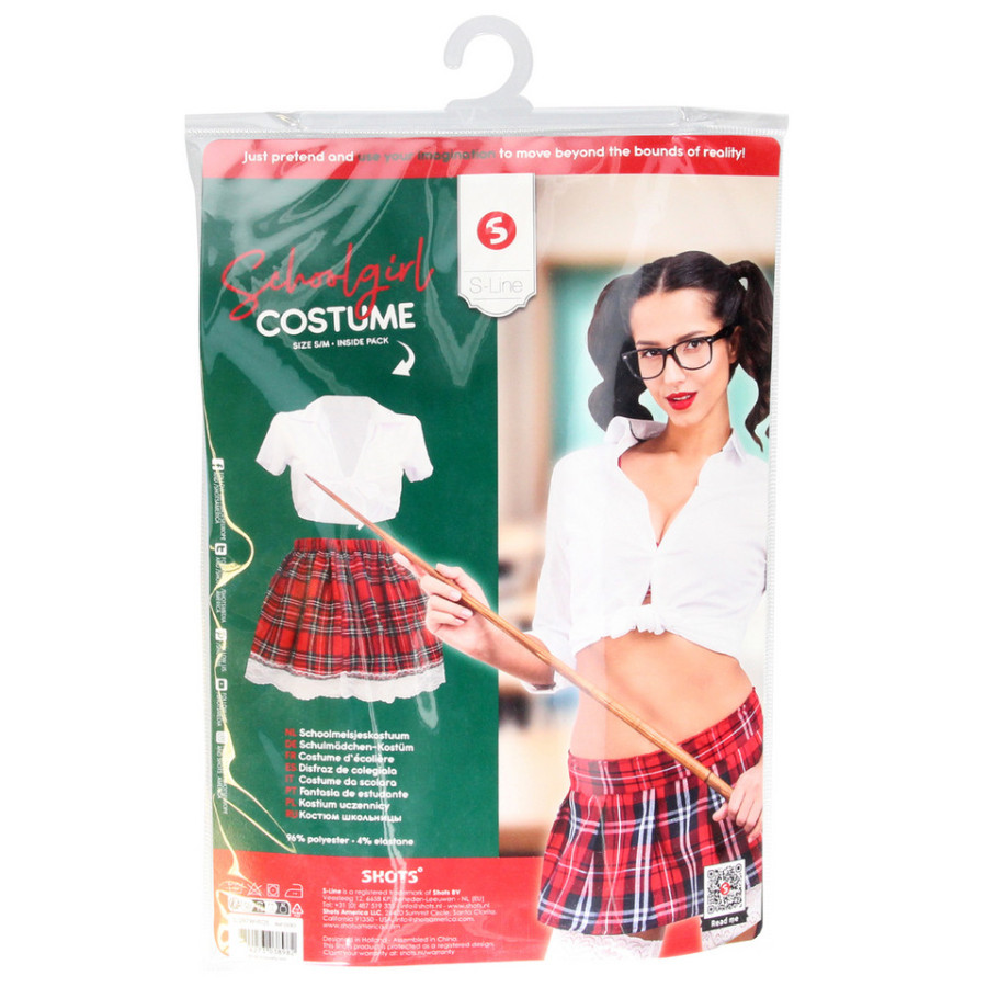Costume sexy d'Écolière Schoolgirl S/M