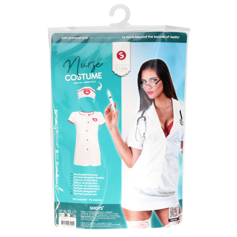Costume sexy d'Infirmière Nurse S/M