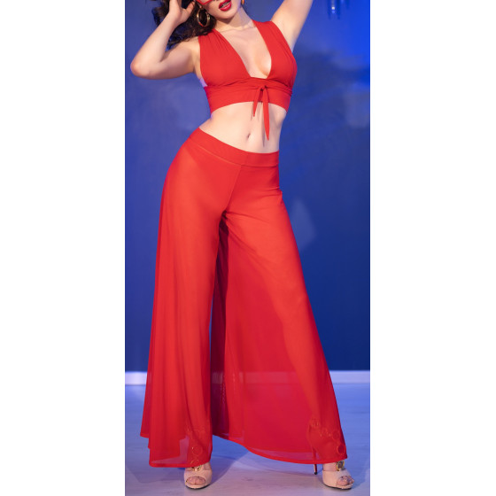 Ensemble 3 Pièces Monika Rouge