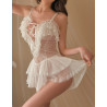 Nuisette en Dentelle Alluring Blanche