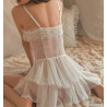 Nuisette en Dentelle Alluring Blanche