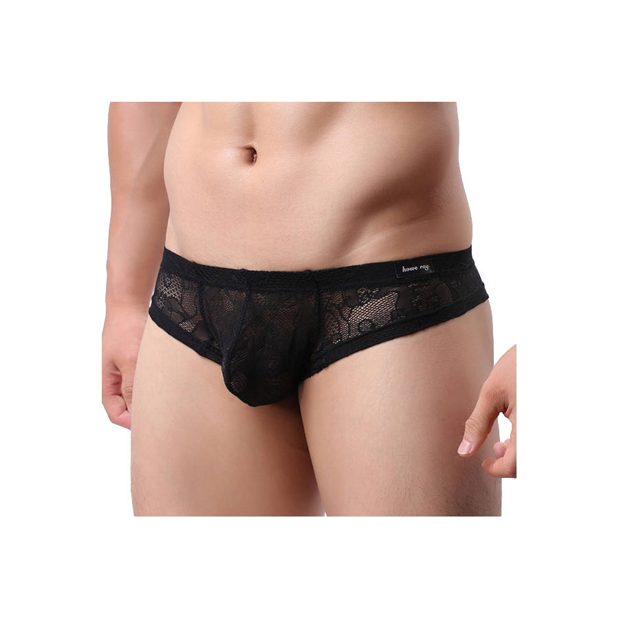 String en dentelle VERY LOW Noir