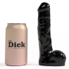 Gode Richard The Dick 15 x 4.2 cm Noir