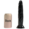 Gode Brock The Dick 21 x 4 cm Noir