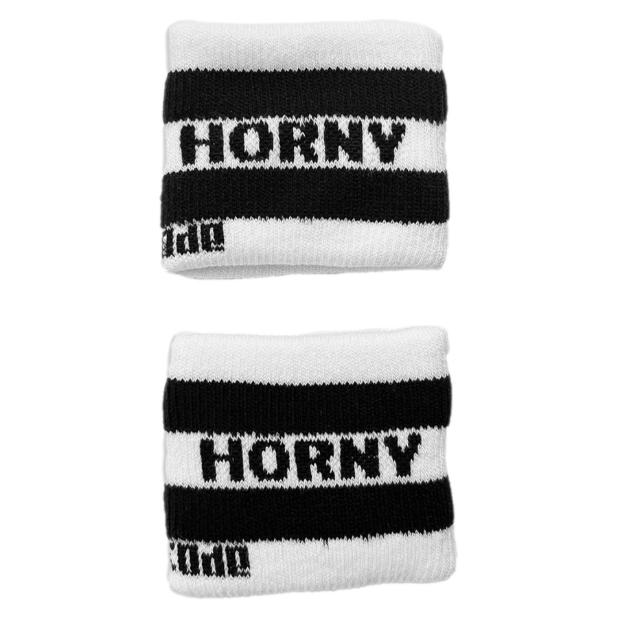 Bandeaux de poignets HORNY x2