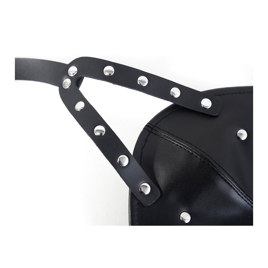 Masque avec Bâillon-Boule Gagown Noir