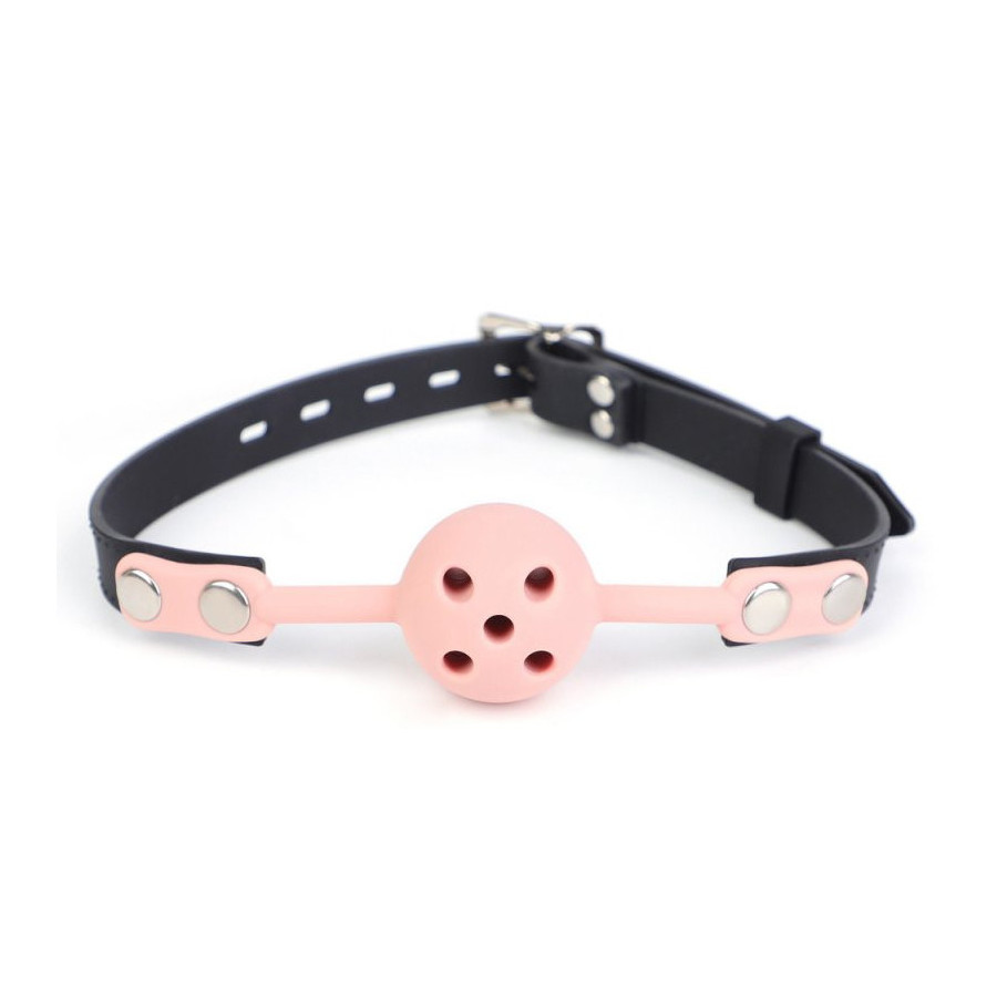 Bâillon Boule Percée Breathfive 40mm Rose