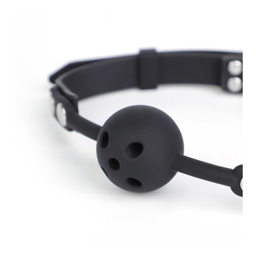 Bâillon Boule Percée Breathfive 40mm Noir