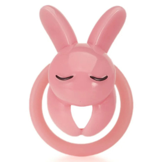 Cage Lapin 4.5 x 3 cm Rose