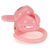 Cage Lapin 4.5 x 3 cm Rose