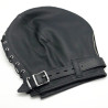 Cagoule sensorielle en cuir
