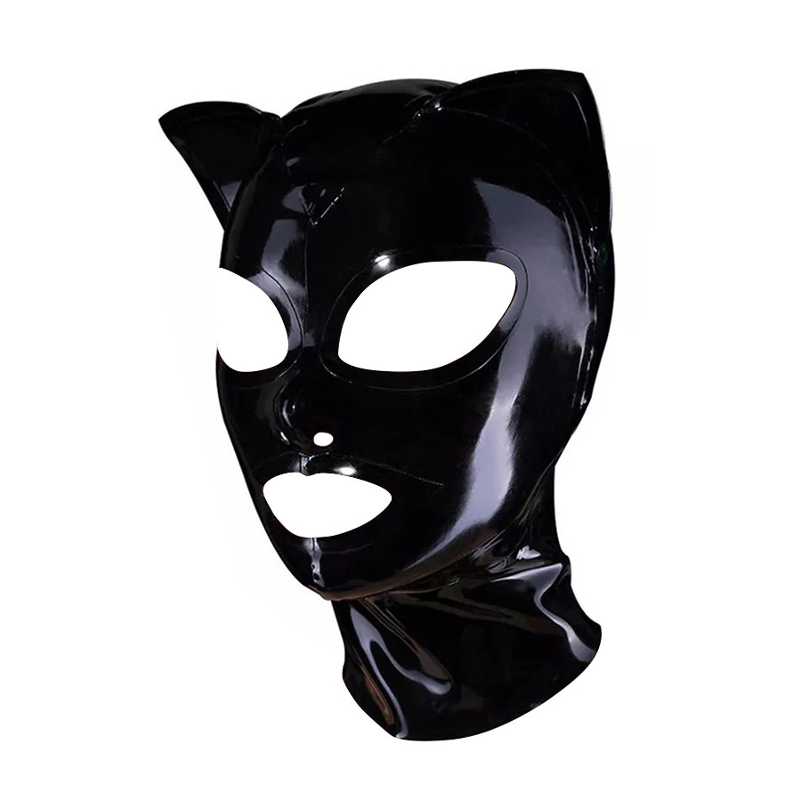 Cagoule Cat Fetish Noire