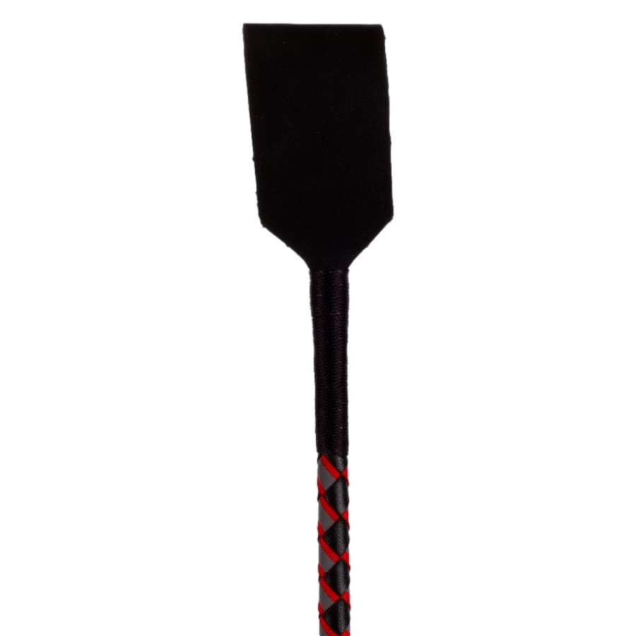 Cravache Nub Neon 72cm Noir-Rouge