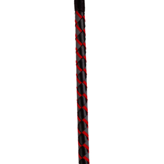 Cravache Nub Neon 72cm Noir-Rouge